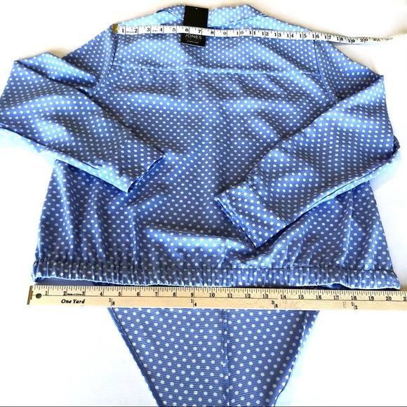 Jones New York Signature Women’s Top Dot Dot Blue - Picture 14 of 17